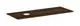 Hansgrohe-HG-Xelu-Q-Konsole-1360-550-mit-Ausschnitt-links-fuer-Aufsatzwaschtisch-ohne-Hahnloch-Nussbaum-Dunkel-54116630 gallery number 1